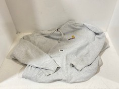 CARHARTT HOODIE LIGHT GREY MARL SIZE M RRP- £99