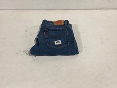 LEVI 501 DENIM JEANS BLUE SIZE 164CM