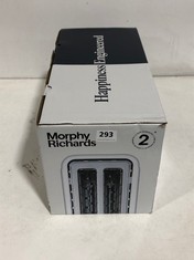 MORPHY RICHARDS SIGNATURE 4 SLICE TOASTER MOONLIGHT WHITE