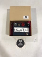 HUDSON ELECTRONICS BROADCAST CLASS A GERMANIUM PREAMP PEDAL EFFECTS PEDAL RRP- £159