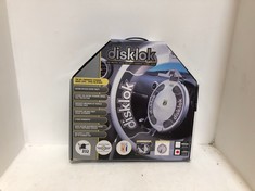 DISKLOK HIGH SECURITY STEERING WHEEL LOCK SIZE LARGE RRP- £159.99