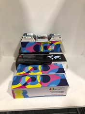 APPROX 8 X ASSORTED PRINTER INK CARTRIDGES TO INCLUDE LASERJET ORIGINAL HP TONER 142A BLACK