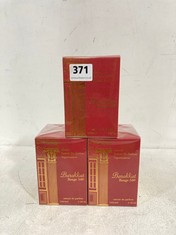 3 X BARAKKAT ROUGE 540 EXTRACT DE PARFUM 100ML