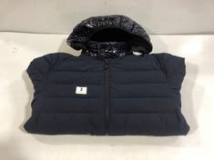 MOOSE KNUCKLES AIR DOWN BOMBER JACKET NAVY SIZE M RRP- £470