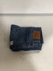 LEVI 511 WATER-LESS DENIM JEANS BLUE SIZE W31/L32