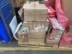 PALLET OF ASSORTED MICROWAVES TO INCLUDE RUSSELL HOBBS SCANDI COMPACT BLACK MANUAL MICROWAVE RHMM713B (KERBSIDE PALLET DELIVERY)