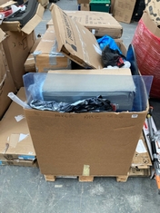 PALLET OF ASSORTED ITEMS TO INCLUDE TRITON SHOWERS SEVILLE UNIVERSAL ELECTRIC SHOWER WHITE 9.5KW MOSV09SG - RRP £102 (KERBSIDE PALLET DELIVERY)