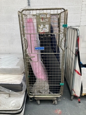 CAGE OF ASSORTED ROLLED RUGS / MATS (CAGE NOT INCLUDED) (KERBSIDE PALLET DELIVERY)