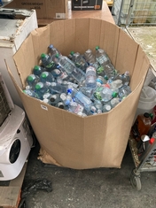 PALLET OF ASSORTED WATER BOTTLES TO INCLUDE EVIAN 1.5L NATURAL MINERAL WATER (KERBSIDE PALLET DELIVERY)