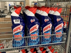 APPROX 30 X HARPIC ORIGINAL 750ML BLEACH ( COLLECTION ONLY) (18+)