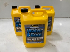 12 X EVER BUILD HIGH PERFORMANCE WATER SEAL 5 LITRES (COLLECTION ONLY)