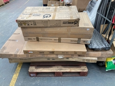 PALLET OF ASSORTED ITEMS TO INCLUDE NEWPORT CORNER DINING SET WITH STORAGE ANTHRACITE NEW203 (KERBSIDE PALLET DELIVERY)