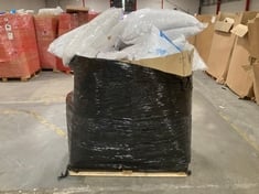 PALLET OF ASSORTED ITEMS TO INCLUDE ADAM HOME ANTI-ALLERGY QUILTED PILLOW PAIR (KERBSIDE PALLET DELIVERY)