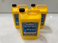 12 X EVER BUILD HIGH PERFORMANCE WATER SEAL 5 LITRES (COLLECTION ONLY)