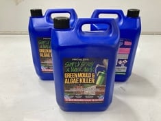 CAGE OF PRO-KLEEN SIMPLY SPRAY AND WALKAWAY GREEN MOULD & ALGAE KILLER 5L (COLLECTION ONLY) (CAGE NOT INCLUDED)