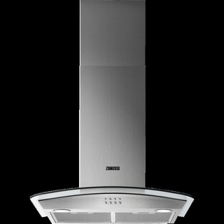 ZANUSSI 60CM CURVED GLASS COOKER HOOD ZHC62352X (942 022 097) RRP £239