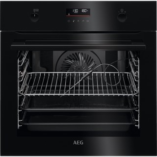 AEG ELECTRIC SINGLE OVEN BLACK BPK556260B (944 188 605/01) RRP £649