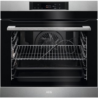 AEG ELECTRIC SINGLE OVEN BLACK BPK748380M (944 188 803/00) RRP £649