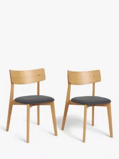 JOHN LEWIS VIRTUE OAK DINING CHAIR, SET OF 2 (00321864) RRP £249