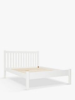 JOHN LEWIS ANYDAY WILTON WHITE BED FRAME DOUBLE 135CM (003315728) RRP £249