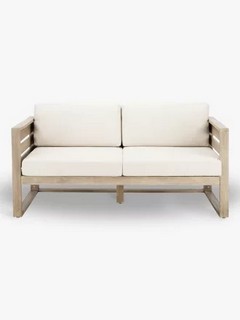 JOHN LEWIS ST IVES 2-SEATER GARDEN LOUNGING SOFA (003331136) RRP £749