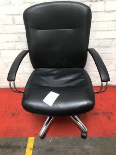 JOHN LEWIS ANYDAY WARNER FAUX LEATHER OFFICE CHAIR, JOHN LEWIS WARNER FABRIC OFFICE CHAIR (0033233140) TOTAL RRP £298