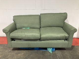 JOHN LEWIS SCROLL ARM SOFA BED, ARM DAMAGE, ONLY 3 LEGS (003320565) RRP £999