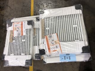 QTY OF ASSORTED RADIATORS TO INCLUDE COMPACT 700/22/600