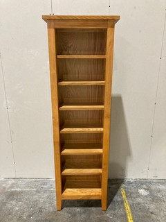 WOODEN BOOKSHELF