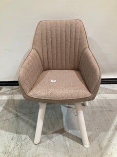 JOHN LEWIS & PARTNERS TORONTO DINING ARMCHAIR - BLUSH RRP £329