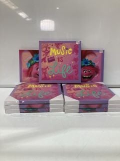 QTY OF "TROLLS WORLD TOUR" CANVAS PRINTS