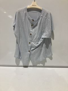 A QTY OF THE WHITE COMPANY CLOTHES TO INCLUDE JERSEY LINEN BUTTON BACK TOP 18 WHITE TOTAL RRP £163