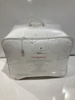 THE WHITE COMPANY ULTRA SOFT DUAL LAYER TOPPER - WHITE - KING - RRP £105