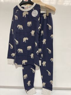 A QTY OF THE WHITE COMPANY ITEMS TO INCLUDE GITD SAFAR PRINT PYJAMA 7-8YR NAVY/WHITE TOTAL RRP £126