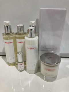 QTY OF THE WHITE COMPANY ITEMS TO INCLUDE SEYCHELLES INDULGENCE SET - TOTAL RRP £117