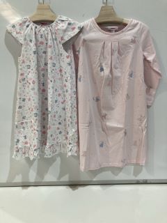 A QTY OF THE WHITE COMPANY ITEMS TO INCLUDE FLORAL PRINT NIGHT DRESS 3-4YR MULTI TOTAL RRP £146