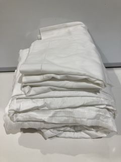 A QTY OF ASSORTED WHITE COMPANY BEDDING - WHITE