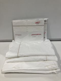 A QTY OF ASSORTED WHITE COMPANY BEDDING - WHITE