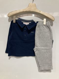 A QTY OF THE WHITE COMPANY ITEMS TO INCLUDE POLO TOP JOGGER SET 3-6MTH MULTI TOTAL RRP £130