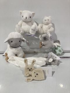 A QTY OF THE WHITE COMPANY ITEMS TO INCLUDE KAI KOALA COMFORTER WHITE/GREY ALL AGES TOTAL RRP £107