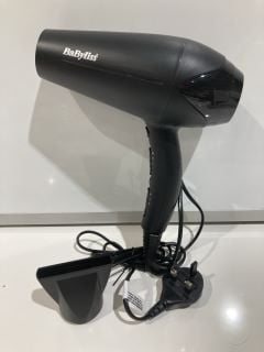 1 X BABYLISS TURBO POWER 2200 HAIRDRYER - FRIZZ FREE POWERFUL DRYING