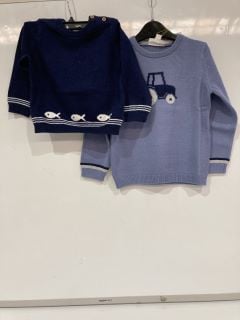 A QTY OF THE WHITE COMPANY ITEMS TO INCLUDE RECYCLED SHARK SWIM SHORTS 3-4YR BLUE TOTAL RRP £116