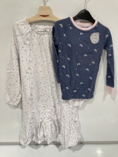 A QTY OF THE WHITE COMPANY ITEMS TO INCLUDE FAIRY JERSEY NIGHTIE 3-4YR MULTI TOTAL RRP £140