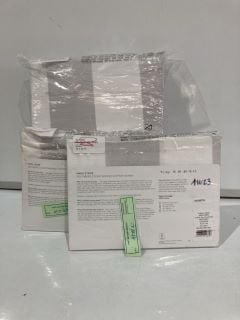 A QTY OF THE WHITE COMPANY ITEMS TO INCLUDE MARIS STRIPE CLASSIC PILLOW CASE PAIR WHITE/GREY STANDARD TOTAL RRP £210