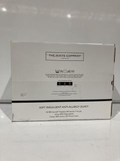 1 X THE WHITE COMPANY SOFT INDULGENT ANTI-ALLERGY DUVET KING TOTAL RRP £179