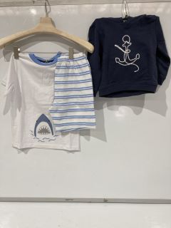 A QTY OF THE WHITE COMPANY ITEMS TO INCLUDE FLAMINGO NIGHTIE 7-8YR WHITE/PINK TOTAL RRP £134