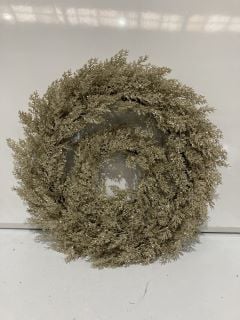 A QTY OF THE WHITE COMPANY ITEMS TO INCLUDE SPARKLE WREATH 40CM CHAMPAGNE TOTAL RRP £219