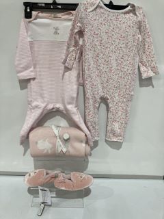 A QTY OF THE WHITE COMPANY ITEMS TO INCLUDE BUNNY BABY BLANKET PINK ONE SIZE TOTAL RRP £174