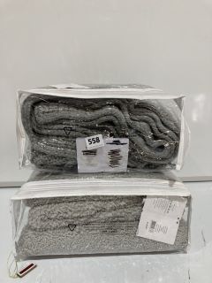 A QTY OF THE WHITE COMPANY ITEMS TO INCLUDE MALMO THROW DOVE GREY TOTAL RRP £300