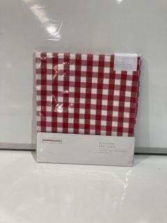 A QTY OF THE WHITE COMPANY ITEMS TO INCLUDE REVERSIBLE GINGHAM SET CHALK PINK DOUBLE TOTAL RRP £119